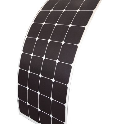 18V 24V 36V 48V 56V 100W High Efficiency Mono Silicon Flexible PV Module for Curved Surfaces